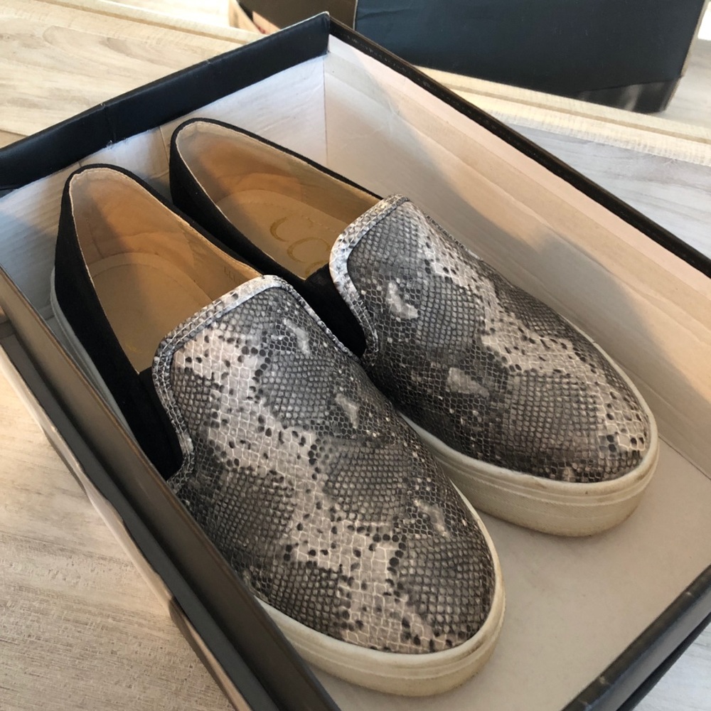 Snakeskin sneakers